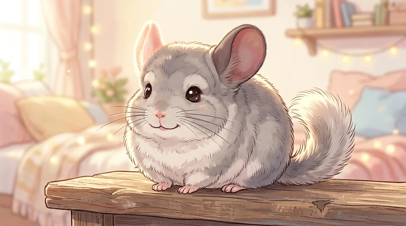 チンチラの耳がカサカサ！？これって病気なの？